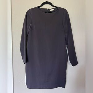 Fray I.D long sleeve shift dress